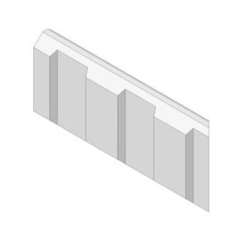 Šamotová deska přední, pravá KV DYNAMIC R 3G S 72.44.42.21 